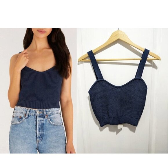 NWT Z Supply | Elsa knit camisole in Midnight Blue - Picture 1 of 9
